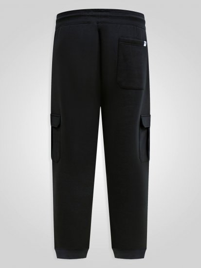D555 Dexter 1 Cargo Jogger With Bear Embroidery Negro - Pantalones y cortos de chándal - Pantalones y Pantalones cortos de chándal - 2XL-12XL