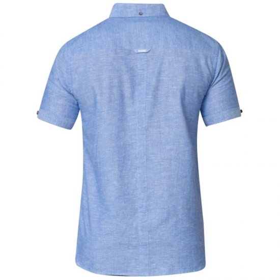 D555 Eric Linen Short Sleeve Shirt - Camisas - Camisas 2XL-10XL