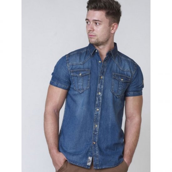 D555 Mike Denim Shirt - Camisas - Camisas 2XL-10XL