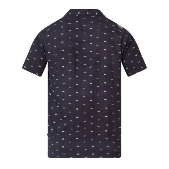 D555 Luciano Bowling Shirt Black - Camisas - Camisas 2XL-10XL