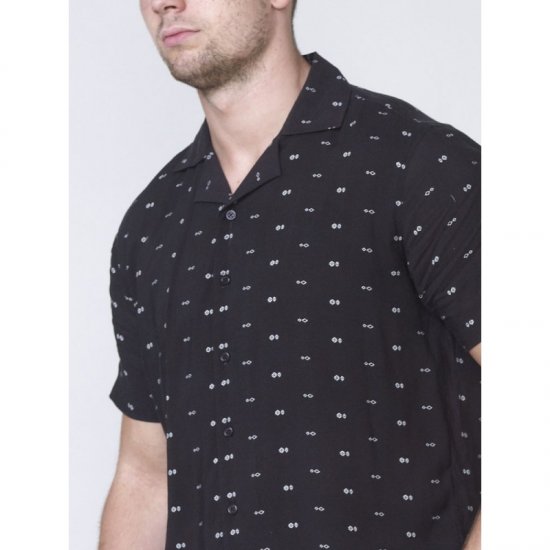 D555 Luciano Bowling Shirt Black - Camisas - Camisas 2XL-10XL