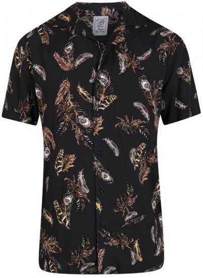 D555 Randal Shirt Black - Camisas - Camisas 2XL-10XL