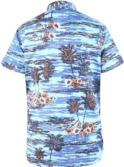 D555 CHARFORD Hawaiian Reverse Printed Shirt - Camisas - Camisas 2XL-10XL