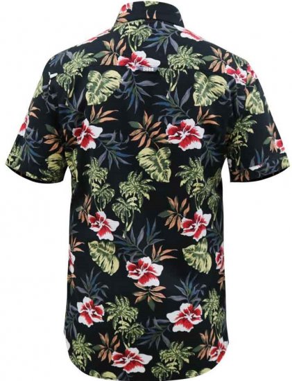 D555 Wilton Hawaiian Ao Print Short Sleeve Shirt - Camisas - Camisas 2XL-10XL