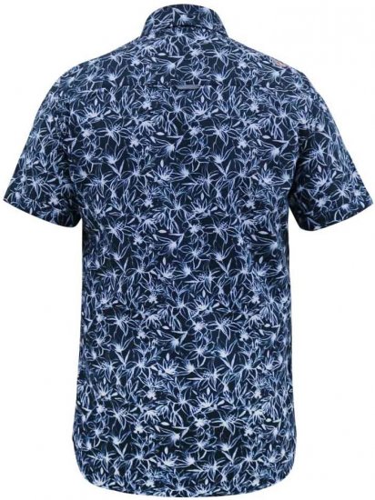 D555 Padbury Floral Ao Printed S/S Shirt Navy - Camisas - Camisas 2XL-10XL