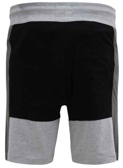 D555 Kirton Couture Elasticated Waistband Shorts Black/Charcoal - Pantalones y cortos de chándal - Pantalones y Pantalones cortos de chándal - 2XL-12XL