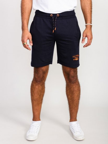 D555 Sutton Elasticated Waist Shorts With Embroidery Navy - Pantalones y cortos de chándal - Pantalones y Pantalones cortos de chándal - 2XL-12XL
