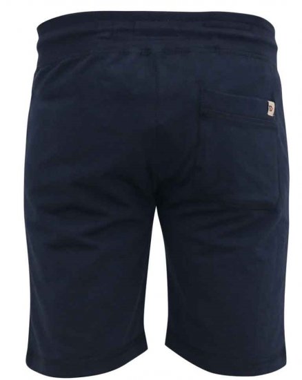D555 Sutton Elasticated Waist Shorts With Embroidery Navy - Pantalones y cortos de chándal - Pantalones y Pantalones cortos de chándal - 2XL-12XL