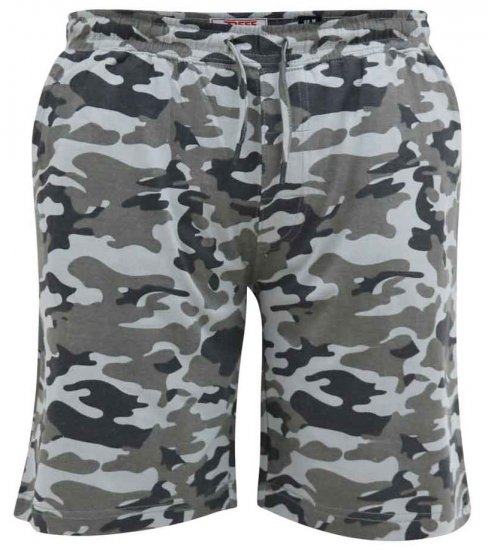 D555 Carlton Elasticated Waist Jersey Camo Shorts - Pantalones y cortos de chándal - Pantalones y Pantalones cortos de chándal - 2XL-12XL