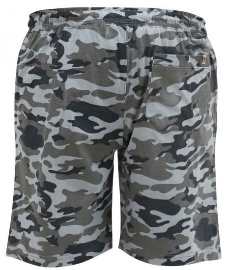 D555 Carlton Elasticated Waist Jersey Camo Shorts - Pantalones y cortos de chándal - Pantalones y Pantalones cortos de chándal - 2XL-12XL
