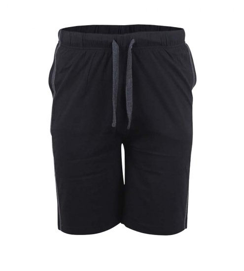 D555 Ryan Jersey Shorts 2-pack Black/Charcoal - Pantalones y cortos de chándal - Pantalones y Pantalones cortos de chándal - 2XL-12XL