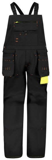 Adamo 109100 Peto Negro - Ropa de trabajo - Ropa de trabajo 3XL-6XL