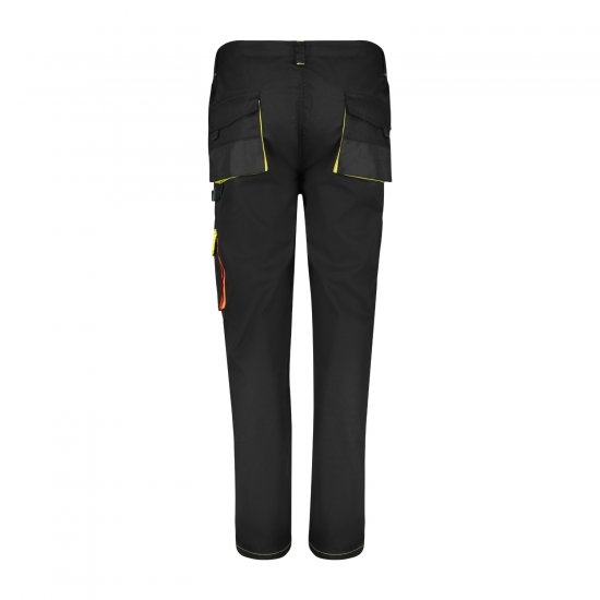 Adamo 109110 Pantalones de Trabajo Negro - Ropa de trabajo - Ropa de trabajo 3XL-6XL