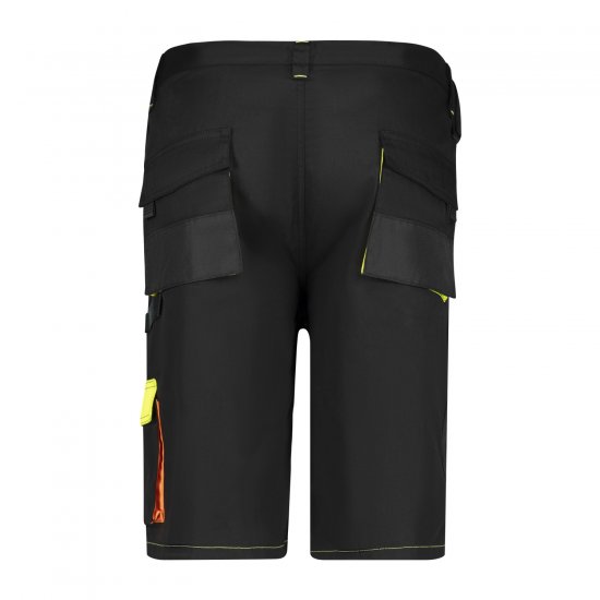 Adamo 109120 Shorts de Trabajo Negro - Ropa de trabajo - Ropa de trabajo 3XL-6XL