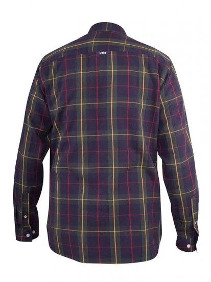 D555 Gladstone Check Button Down Collar Shirt - Camisas - Camisas 2XL-10XL