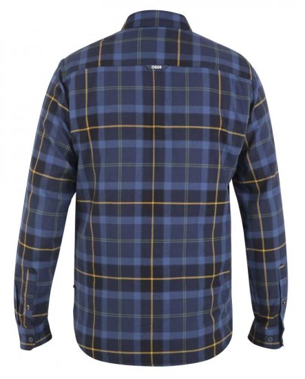 D555 Helston LS Flannel Shirt - Camisas - Camisas 2XL-10XL