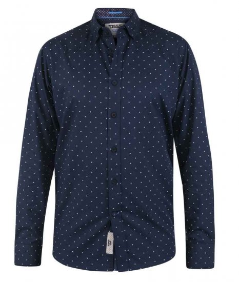 D555 Boscastle LS Shirt - Camisas - Camisas 2XL-10XL