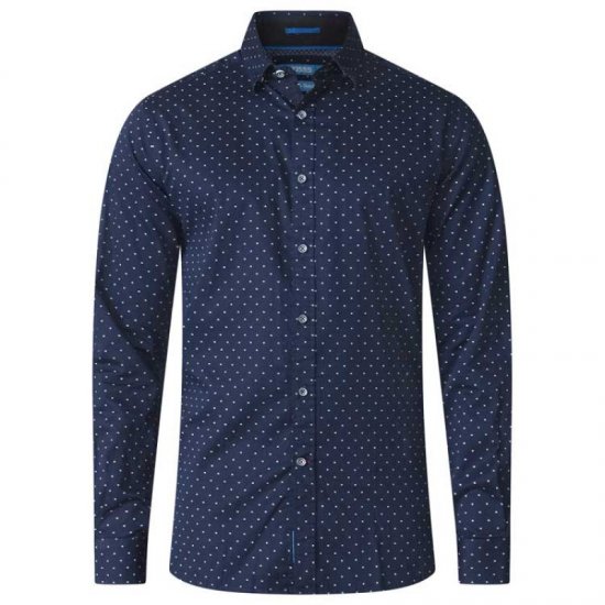 D555 Rashard Long Sleeve Printed Shirt - Camisas - Camisas 2XL-10XL