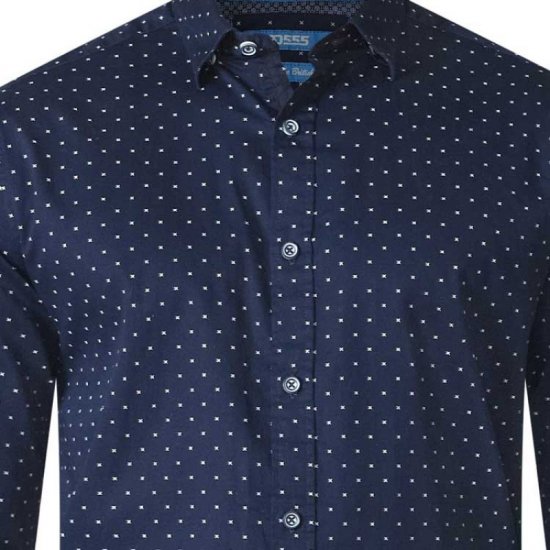 D555 Rashard Long Sleeve Printed Shirt - Camisas - Camisas 2XL-10XL