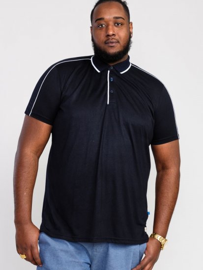 D555 Sussex Jersey Polo Shirt Dark Navy - Polos - Polos 2XL-8XL