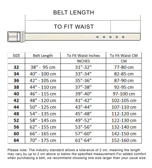 D555 Dylan Tan Bonded Leather Belt - Cinturones - Cinturones W40-W70/2XL-8XL