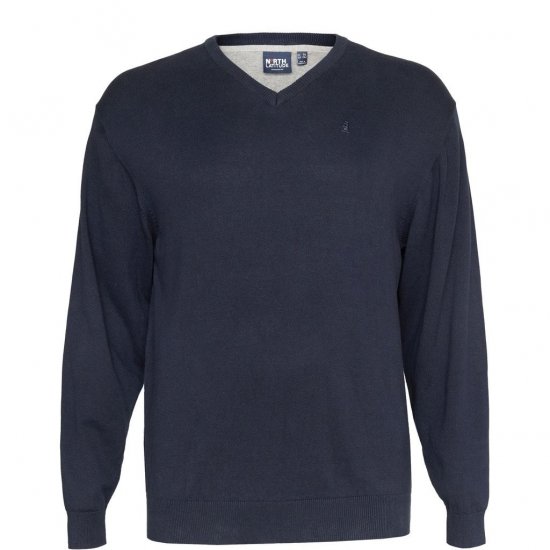 North Latitude V-neck knit Night Sky - Sudaderas - Sudaderas 2XL-12XL