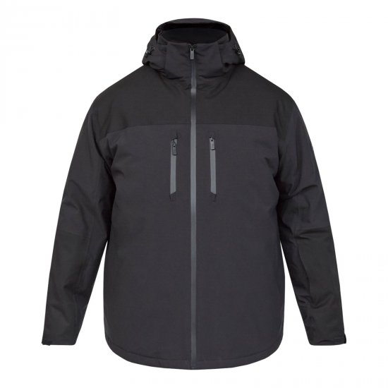 North Latitude Ski Jacket Black - Ropa de esquí - Ropa de Esquí e Invierno en Tallas Grandes