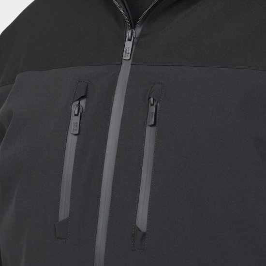 North Latitude Ski Jacket Black - Ropa de esquí - Ropa de Esquí e Invierno en Tallas Grandes