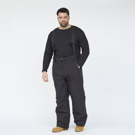 North Latitude Ski pant Black - Ropa de esquí - Ropa de Esquí e Invierno en Tallas Grandes