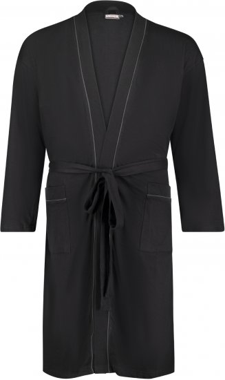 Adamo Boris House Coat Black - Ropa interior - Ropa interior 2XL-8XL