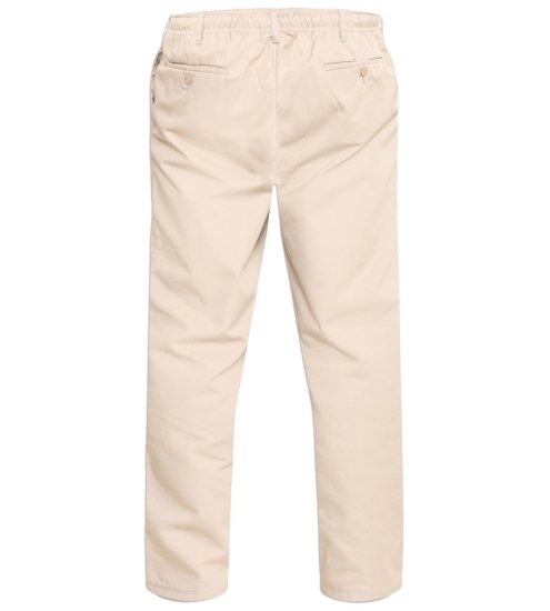 D555 Basilio Pantalón con cintura elástica Beige - Vaqueros & pantalones - Vaqueros y Pantalones - W40-W70
