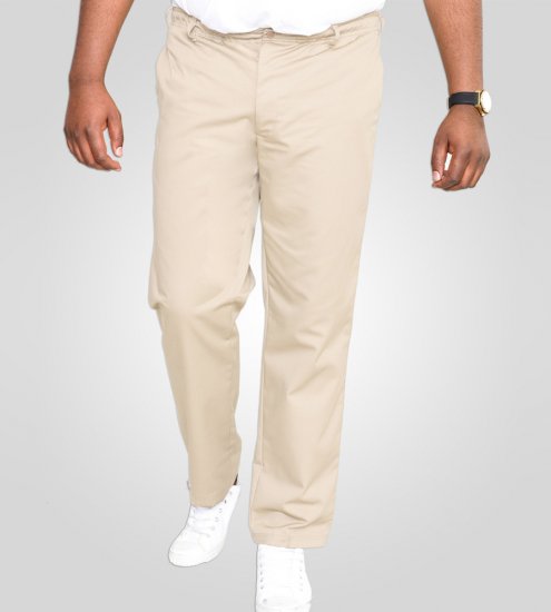 D555 Basilio Pantalón con cintura elástica Beige - Vaqueros & pantalones - Vaqueros y Pantalones - W40-W70