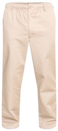 D555 Basilio Pantalón con cintura elástica Beige - Vaqueros & pantalones - Vaqueros y Pantalones - W40-W70