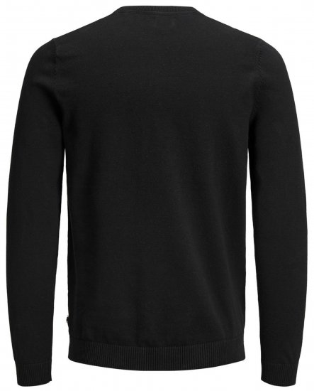 Jack & Jones Crew neck Knitted Sweater Black - Sudaderas - Sudaderas 2XL-12XL
