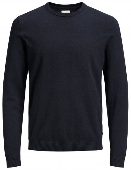 Jack & Jones Crew neck Knitted Sweater Navy - Sudaderas - Sudaderas 2XL-12XL
