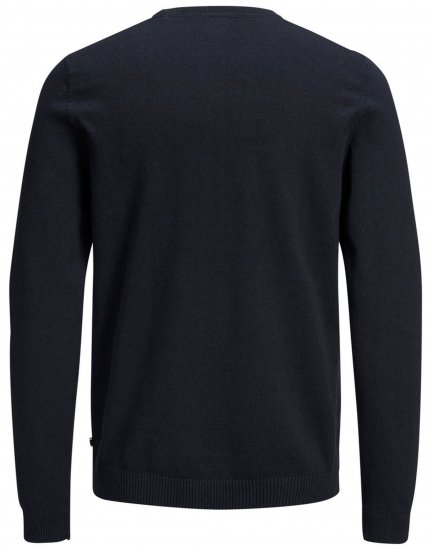 Jack & Jones Crew neck Knitted Sweater Navy - Sudaderas - Sudaderas 2XL-12XL