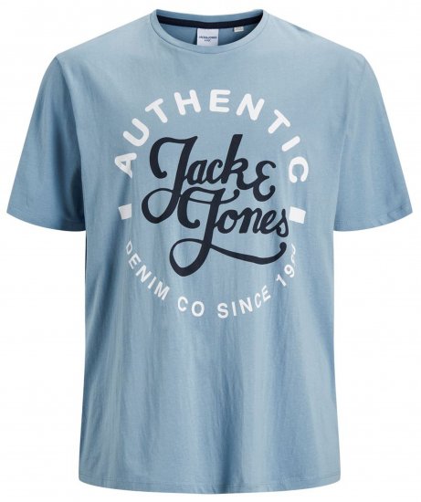 Jack & Jones JJMOON T-shirt Faded Denim - Camisetas - Camisetas - 2XL-14XL