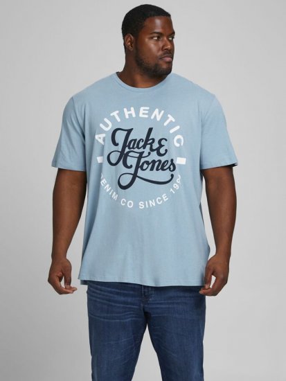 Jack & Jones JJMOON T-shirt Faded Denim - Camisetas - Camisetas - 2XL-14XL