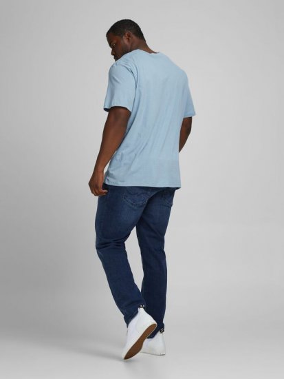 Jack & Jones JJMOON T-shirt Faded Denim - Camisetas - Camisetas - 2XL-14XL