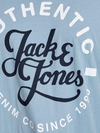 Jack & Jones JJMOON T-shirt Faded Denim - Camisetas - Camisetas - 2XL-14XL