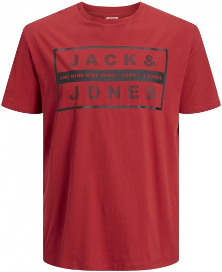 Jack & Jones JJSTORM TEE Red - Camisetas - Camisetas - 2XL-14XL