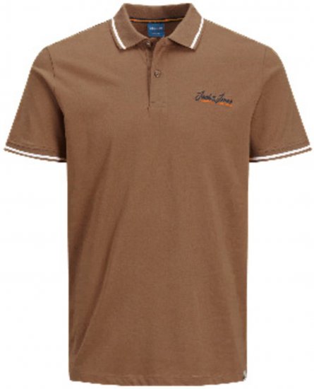 Jack & Jones JORPAUL TONS Polo shirt Biege - Polos - Polos 2XL-8XL