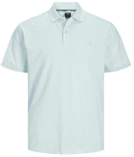 Jack & Jones JCOHASS LOGO Polo Soothing Sea - Polos - Polos 2XL-8XL