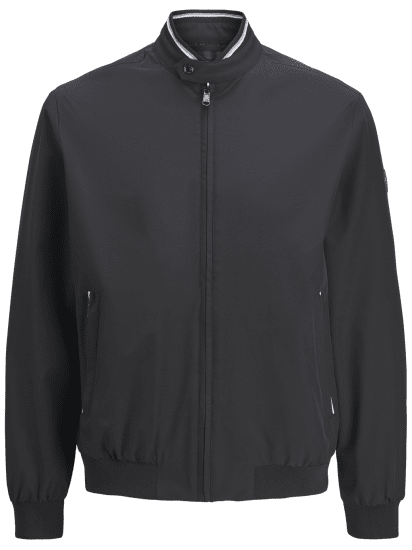Jack & Jones Brook Bomber Black - Chaquetas - Chaquetas Tallas Grandes 2XL-8XL