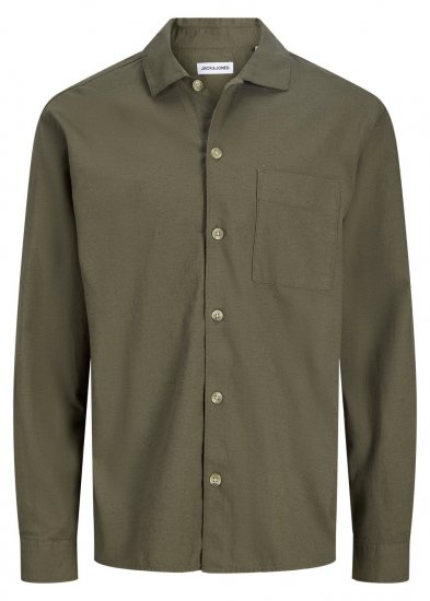 Jack & Jones Tristan Overshirt caqui - Camisas - Camisas 2XL-10XL