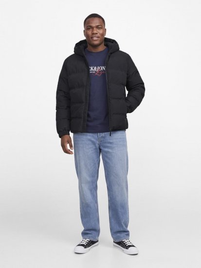 Jack & Jones Sage Chaqueta acolchada Negro - Chaquetas - Chaquetas Tallas Grandes 2XL-8XL