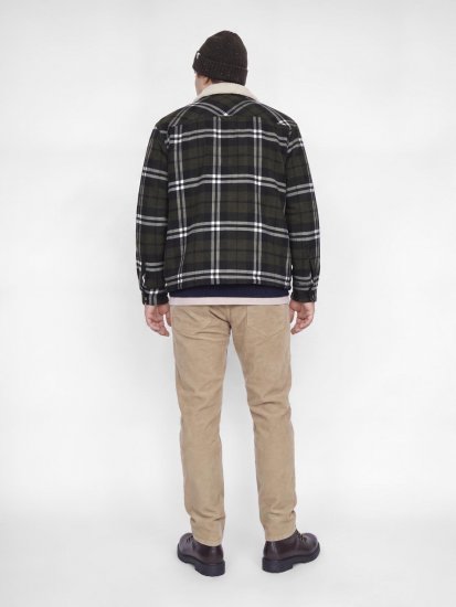Jack & Jones Zac Teddy Sobrecamisa Verde - Chaquetas - Chaquetas Tallas Grandes 2XL-8XL