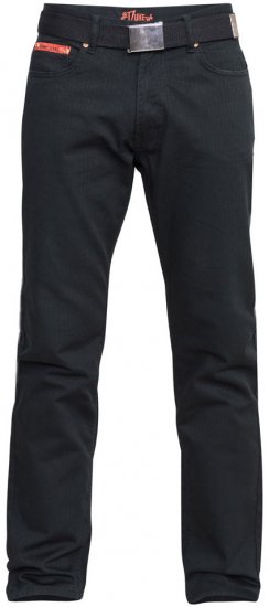 Duke Mario Bedford cord-pants Black TALL SIZES - ROPA DE HOMBRE MT-6XLT - Tamaños de talle alto