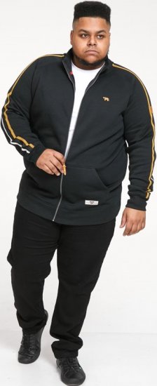 D555 MARSTON Zip Through Sweatshirt - Sudaderas - Sudaderas 2XL-12XL