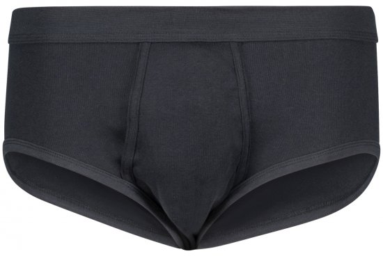 Adamo Royal Ribbed Briefs Black - Ropa interior - Ropa interior 2XL-8XL